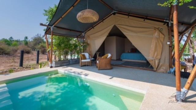 Elephant View Camp Ban Huai Thawai Exterior photo